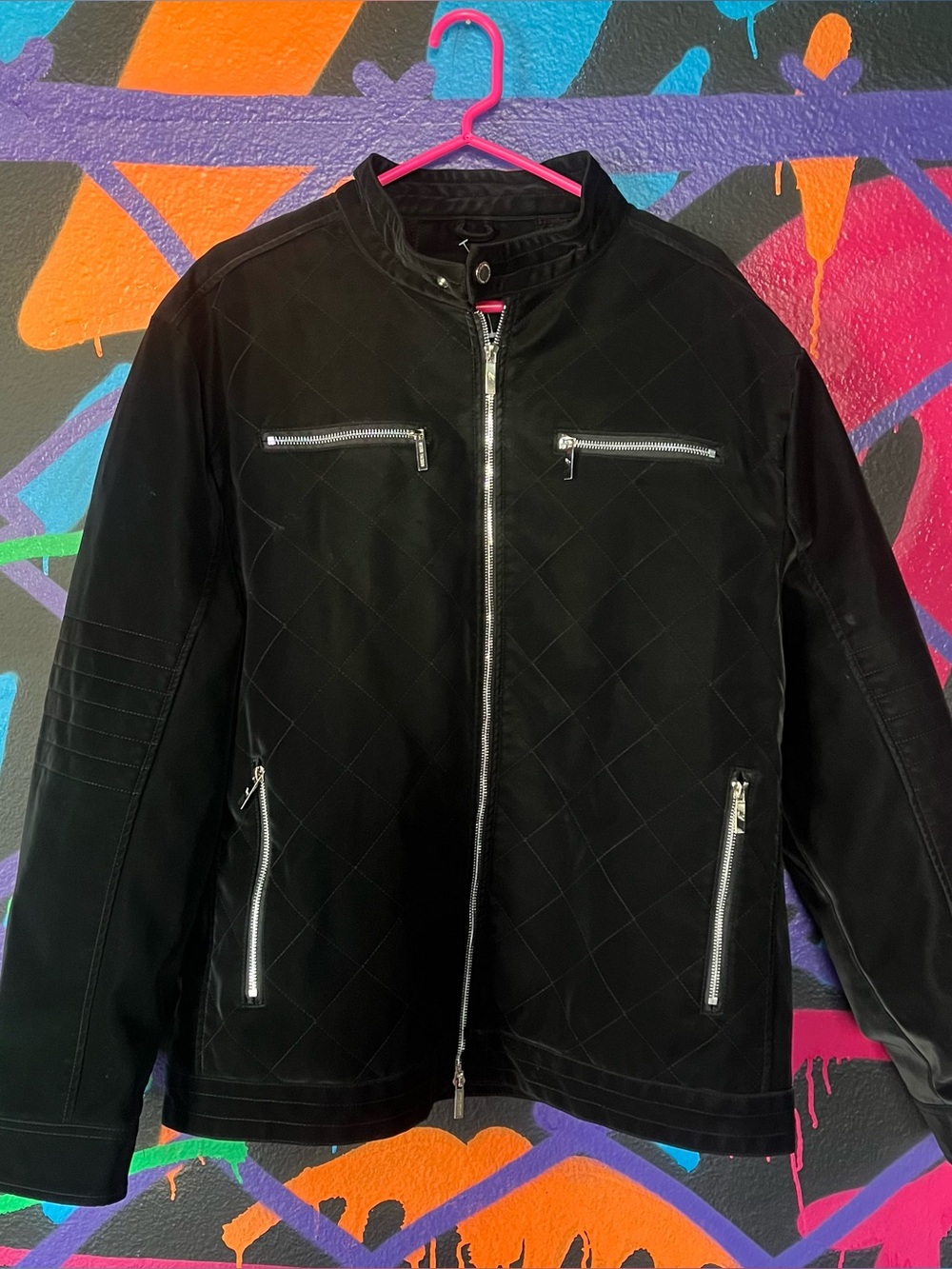 ★ Stone Falcon Black Quilted Jacket ★